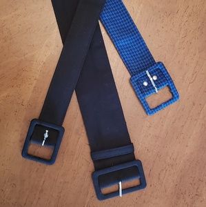 3 Fabric Belts                       0104